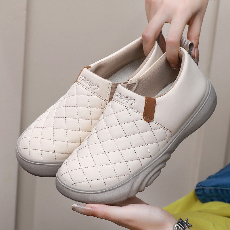 Women's Casual Round Toe Slip-On Shoes