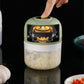 (🎁2024  Hot Sale🎁)USB Rechargebale Electric Garlic Grinder