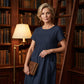 👗 Women’s Pleated Short-Sleeve Dress with Pockets – Soft Cotton-Linen Blend ☀️👜
