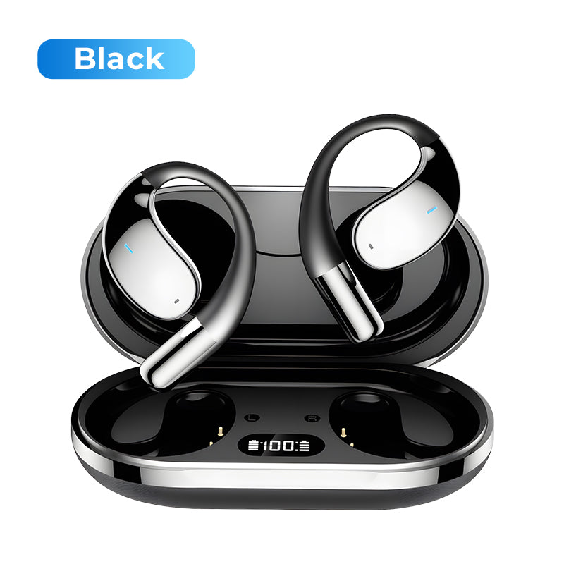 🔥Wireless Open-Ear Earbuds with LED Display