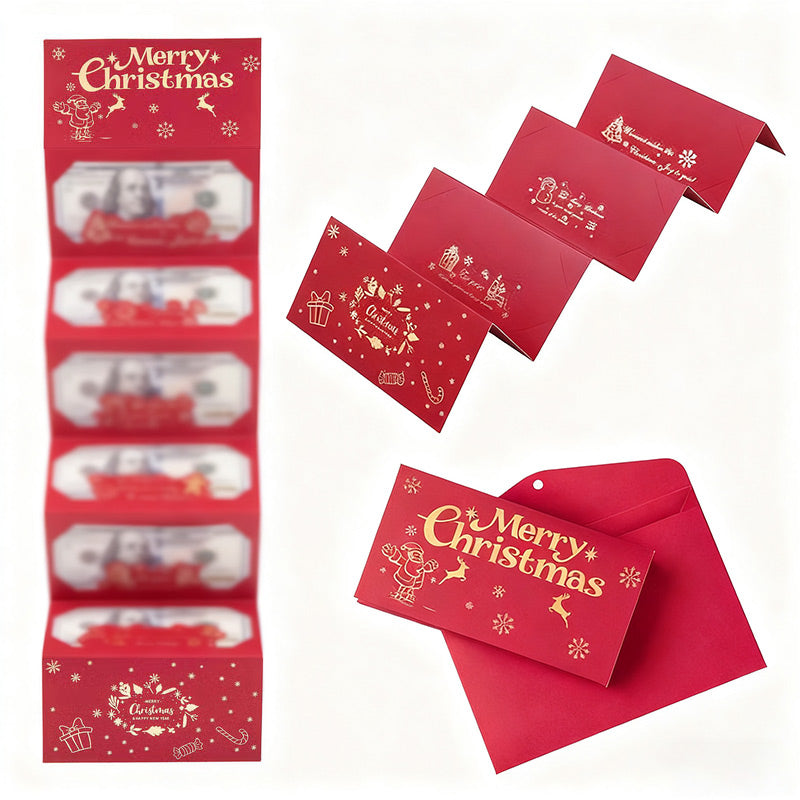 🎁🔥Early Christmas Sale ✉️Christmas Cash Gift Envelope🎅🎄