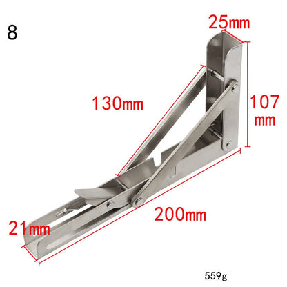 DIY Wall Mounted Folding Bracket（2 pcs）