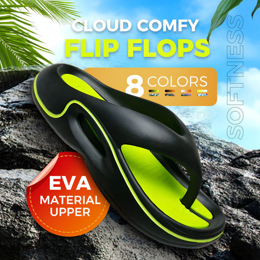 Komfortable Sommer Flip Flops med Tykk Sål