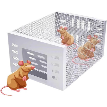 🎁 49% OFF⏳🐭Automatic Continuous Cycle Mouse Trap