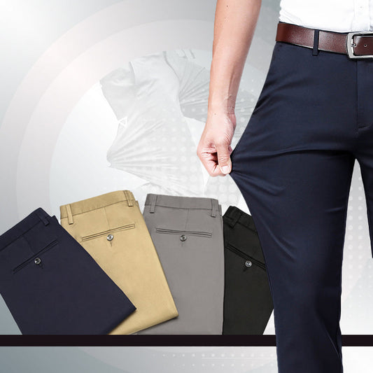 🔥Last day promotion 50% off🔥Men's High Stretch Classic Pants（Buy 2 Free Shipping）