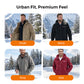 🔥Upgraded Unisex Hooded Casual Graphene Insulated Jacket (with Internal Pockets)