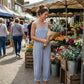 Women's Casual Striped Spaghetti Strap Jumpsuit