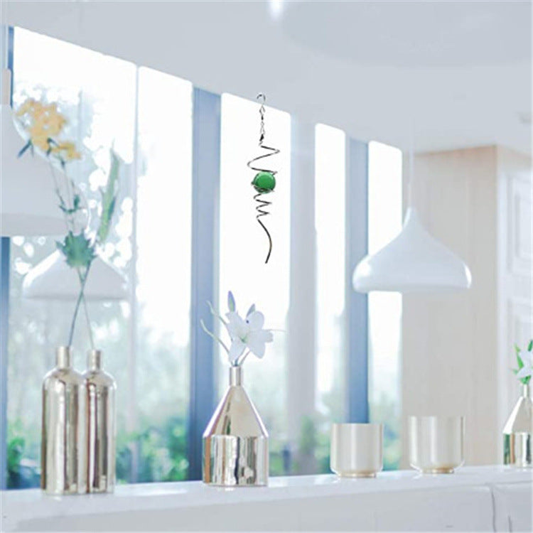 Decorative Crystal Gazing Ball Wind Spinner