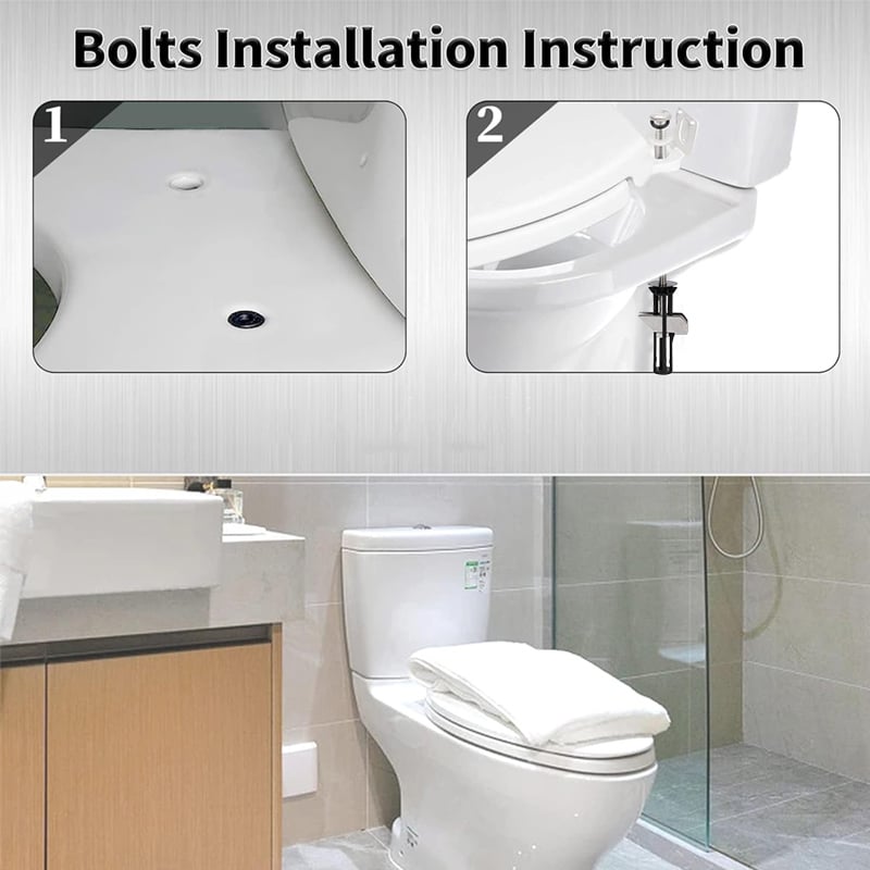 🎁Buy 1 Get 1 Free🎉Heavy Duty Toilet Seat Fixing Screws🔩