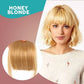 🔥2024 new hot sale 40% off🔥Seamless 3D Clip-In Bangs Hair Extensions