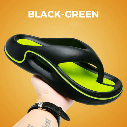 Komfortable Sommer Flip Flops med Tykk Sål