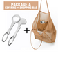 2 Pieces Stainless Steel Shopping Trolley Token Keyrings