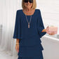 💃Women's Tiered Ruffle Dress with Flared Sleeves