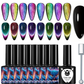 🎁49%OFF💖Glitter Rainbow Cat Eye Gel Nail Polish