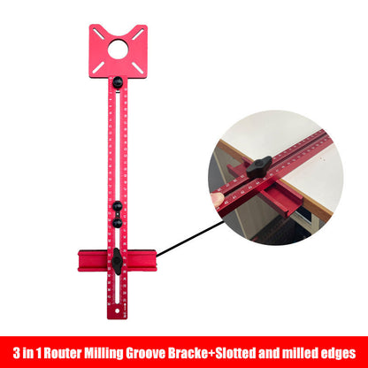 💥Hot Sale 50% OFF💥3 in 1 Router Milling Groove Bracket & Free Shipping