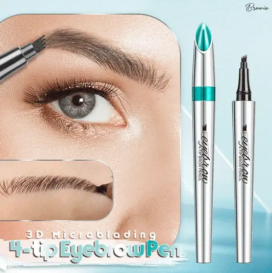 PAY 1 GET 2(🎉 2 PCS)🎉High Quality 3D Waterproof Microblading Eyebrow Pen 4 Fork Tip Tattoo Pencil