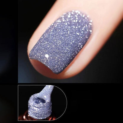 Glitter-neglelak med høj densitet Gel
