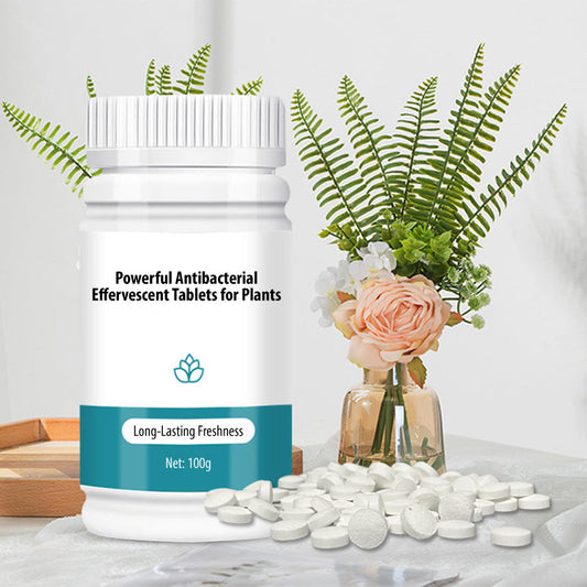 Powerful Antibacterial Effervescent Tablets for Flowers