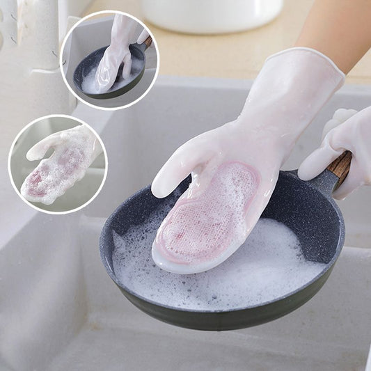 💥Hot Sale 50%🔥Powerful Dish-washing Glove Brush - Best Gift