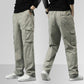 👖Slidstærke Ultra Comfort Loose Fit-bukser med flere lommer🔥Perfekt kombination af anvendelighed og komfort🔥