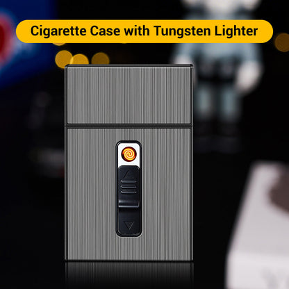 Cigaretetui med lighter