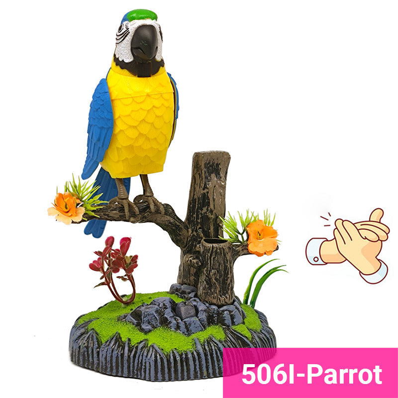 Voice-Activated Chirping Bird Interactive Toy
