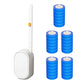 Disposable Toilet Brush with Replaceable Head