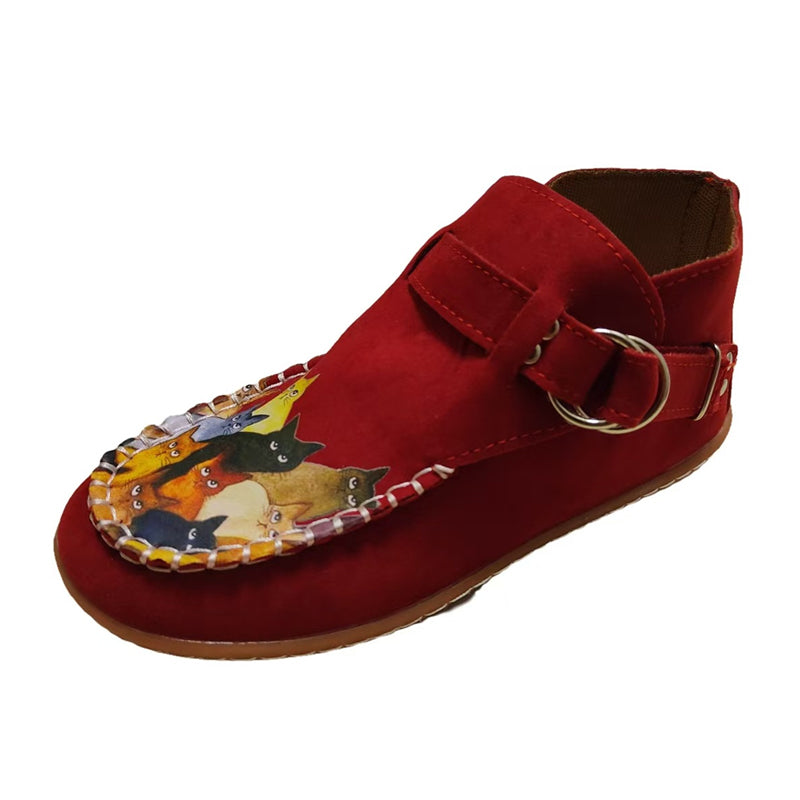🍂Women’s Casual Shoes with Cute Cat Print