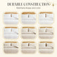 3-Piece Cutwork Tufted Bedding Set