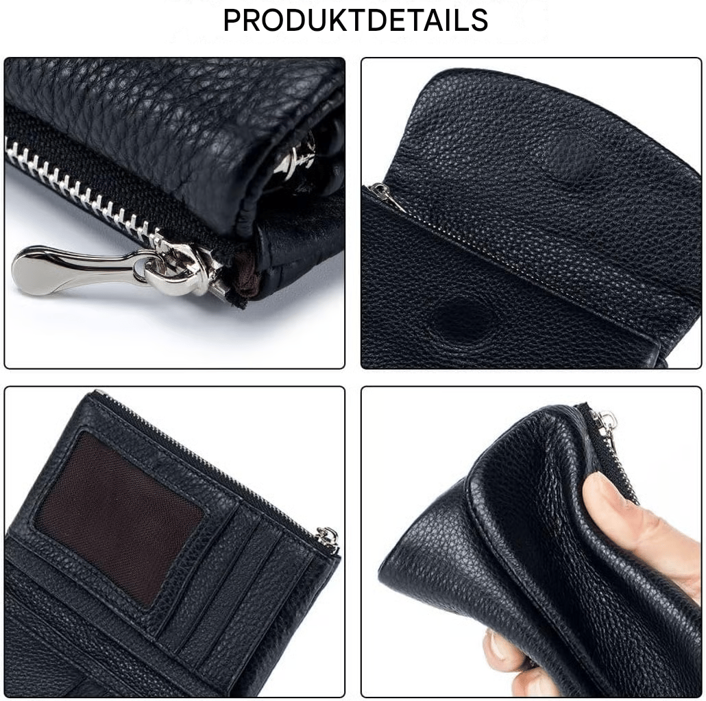 ⏰ Unisex Wallet Made Of Pebble Leather 🔥