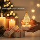 Handmade Glass Rotatable Christmas Tree Ornaments