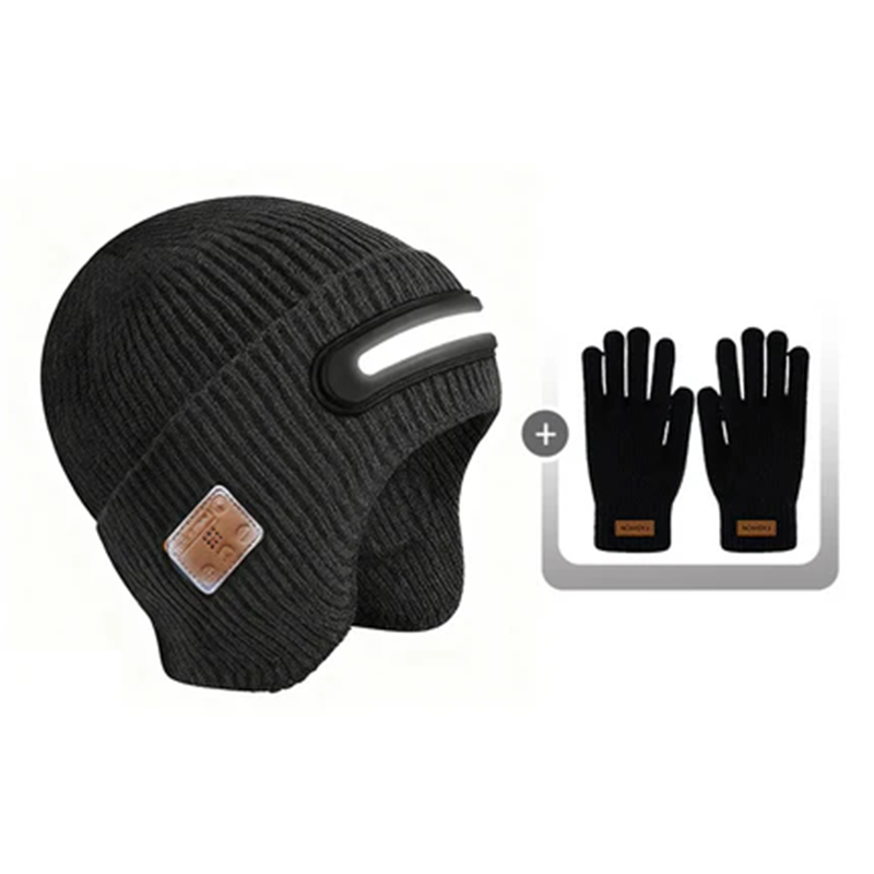 🔥Rechargeable Bluetooth Beanie Hat with Light