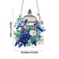 Flower Birdcage Special Shaped Full Rhinestone Art Hanging