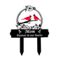 Metal Cemetery Memorial Stake
