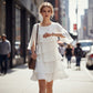🎁Women's Elegant Layered Ruffle Sleeve Dress – Effortless Style for Every Occasion💃