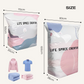 No-Pump Large Vacuum Storage Compression Bags