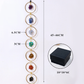 🎁Best Wishes🎁Raw Crystal 7 Chakra Gemstone Wall Decor